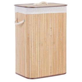 Panier KOMARI Bambou Marron clair