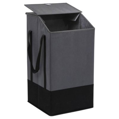 Panier à linge 45L gris - 5five