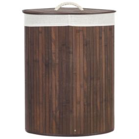 Panier MATARA Bambou Marron foncé