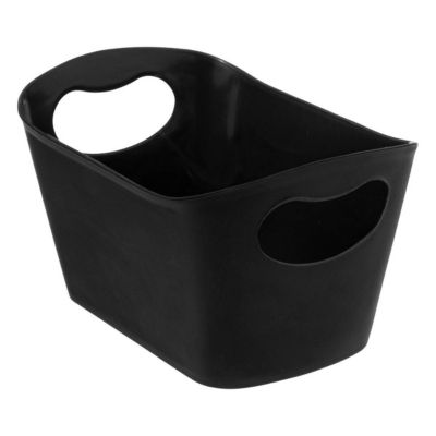 Panier multi-usage rectangulaire en polypropylène - Noir- 5five