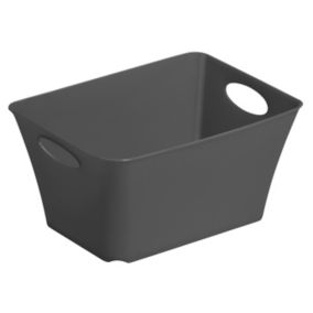 Panier plastique gris Sundis Living box 1,5L