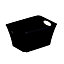 Panier plastique noir Sundis Living box 1,5L