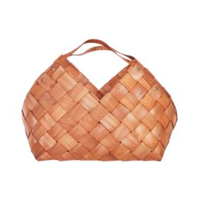 Panier QARA Bois de sapin Marron
