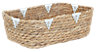 Panier rectangulaire en jonc de mer Sierra camel Panier rectangulaire en jonc de mer Sierra camel
