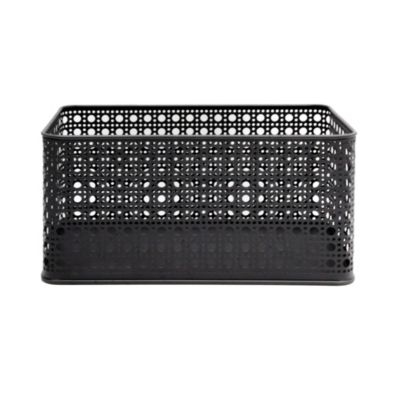 Paniers de rangement rectangulaires en raphia - Set de 4 - ON RANGE TOUT