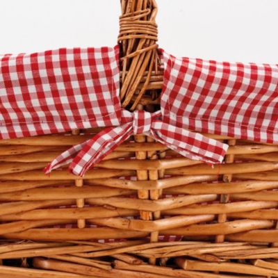 Ancien Panier De Pêche En Bois Tressé Vintage – Panier Creel Primitif