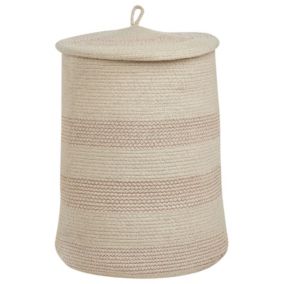 Panier SILOPI Coton Beige clair