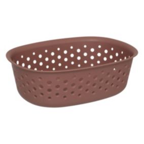Panier "Tila" 0,8L sienne en plastique - Terracotta- 5five