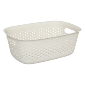 Panier "Tila" 3,5L crème en plastique - Beige- 5five