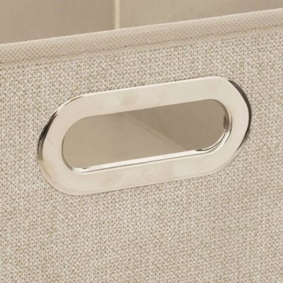 Panier tissu 31x15 cm Beige chiné Mix N' Modul - 5Five