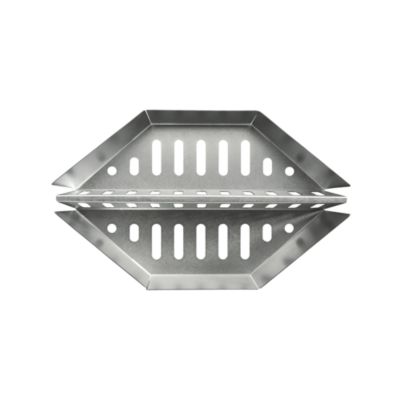 Paniers à charbon en acier aluminisé Napoleon Grills L.38 x l.8 x ep.12cm