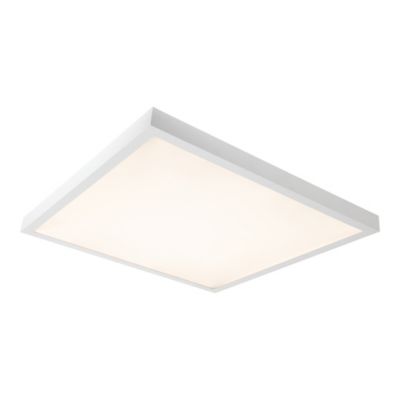 Panneau à LED connecté Myko blanc lumière blanche réglable 4600lm L.60 x l.60cm GoodHome Darely