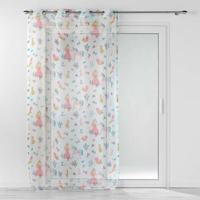 Panneau a oeillets 140 x 240 cm voile imprime transfert princesse ...