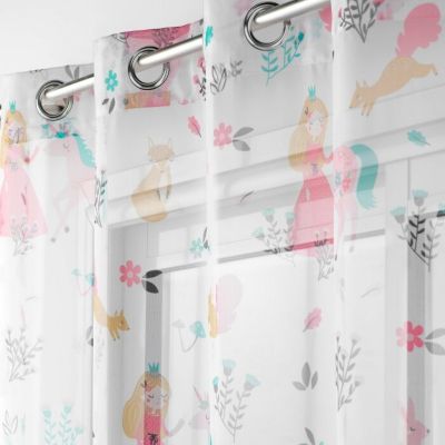 Panneau a oeillets 140 x 240 cm voile imprime transfert princesse ...