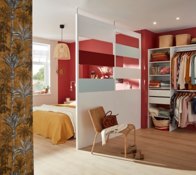 Panneau Alara blanc 100 x h.25 cm GoodHome