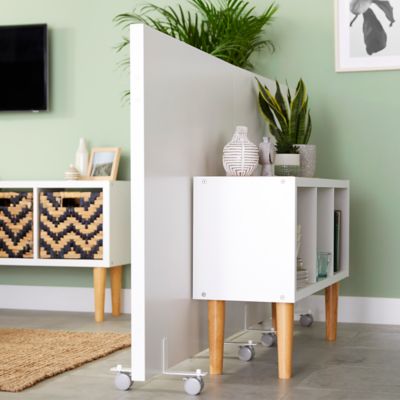 Panneau Alara blanc l.100 x h.100 cm GoodHome