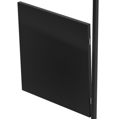 Panneau Alara noir 100 x h.100 cm GoodHome