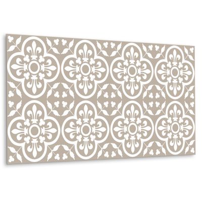Panneau autocollant Tulup 100x50 cm Thèmes de cartes 1 pcs