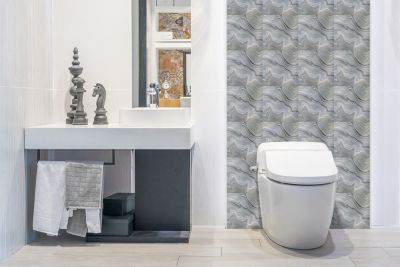 Panneau autocollant Tulup 100x50 cm Vagues de marbre 1 pcs