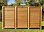 Panneau bois brise vue persienne 100 x h.200 cm