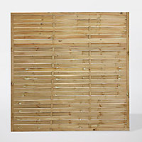 Panneau bois droit Khoper 180 x h.180 cm