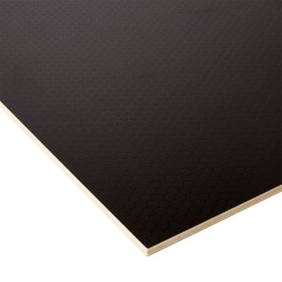 Panneau contreplaqué texturé noir L. 183 x l.61 cm ép.12mm