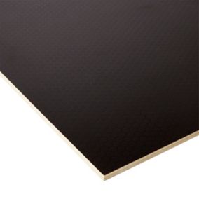 Panneau contreplaqué texturé noir L. 183 x l.61 cm ép.12mm