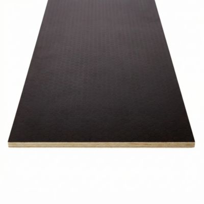 Panneau contreplaqué texturé noir L. 183 x l.61 cm ép.12mm