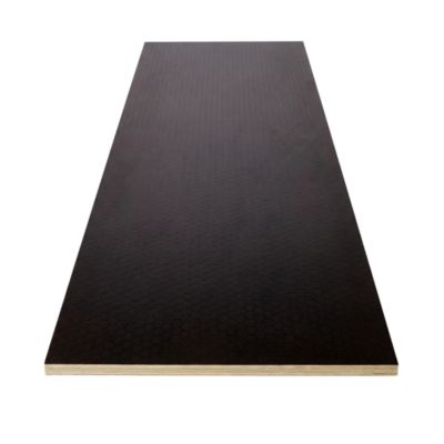 Panneau contreplaqué texturé noir L. 183 x l.61 cm ép.12mm