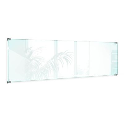 Panneau Crédence Cuisine Wallfluent 100x30 cm Transparent Résistant à la chaleur