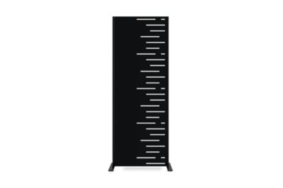 Panneau décoratif ARLBERG noir H.160cm motifs côté droit