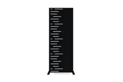 Panneau décoratif ARLBERG noir H.160cm motifs côté gauche