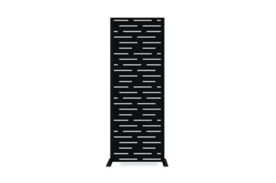 Panneau décoratif ARLBERG noir H.160cm motifs intégral