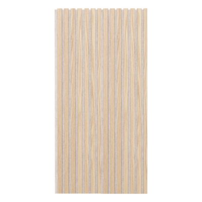 Panneau décoratif mural Colva beige fond gris 120x60cm - Atmosphera Créateur d'intérieur