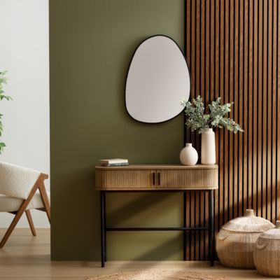 Panneau décoratif mural Colva bois foncé 240x60cm - Atmosphera Créateur d'intérieur