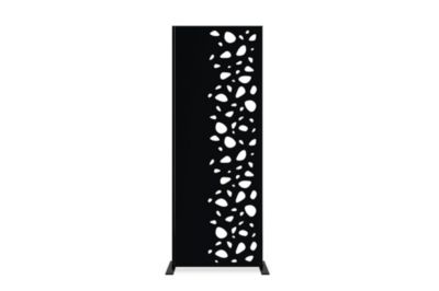 Panneau décoratif SUNNY noir H.160cm motifs côté droit