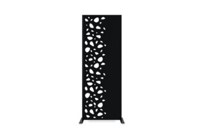 Panneau décoratif SUNNY noir H.160cm motifs côté gauche