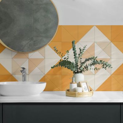 Panneau Décoratif Wallfluent 120x60 cm Géométrie Avec Arcs 1 pièce