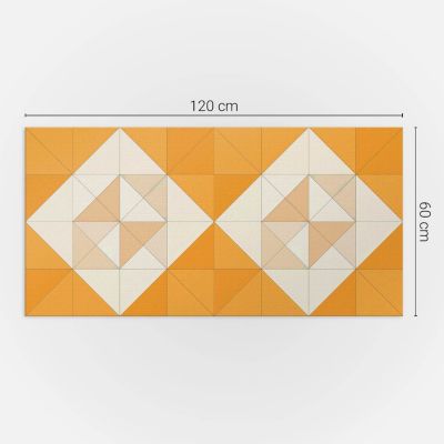 Panneau Décoratif Wallfluent 120x60 cm Géométrie Avec Arcs 1 pièce