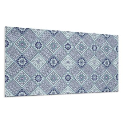 Panneau Décoratif Wallfluent 120x60 cm Motif Élégant Avec Ailerons 1 pièce