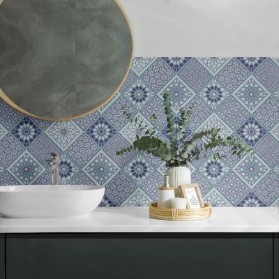 Panneau Décoratif Wallfluent 120x60 cm Motif Élégant Avec Ailerons 1 pièce