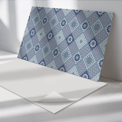 Panneau Décoratif Wallfluent 120x60 cm Motif Élégant Avec Ailerons 1 pièce