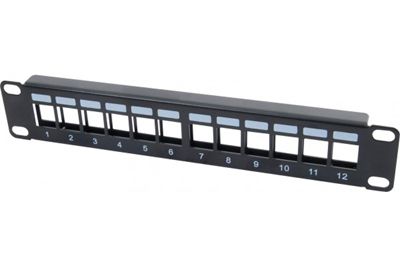 Panneau de brassage RJ45 rackable 10' CONECTICPLUS