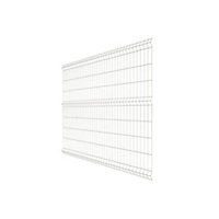 Panneau de clôture grillagé Arista blanc 173 x 200 cm