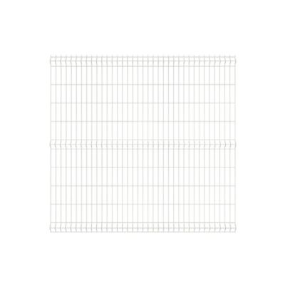 Panneau de clôture grillagé Arista blanc 190 x 200 cm