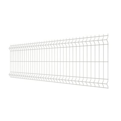 Panneau de clôture grillagé Arista blanc 63 x 200 cm