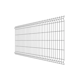 Panneau de clôture grillagé Arista noir 103 x 200 cm