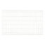 Panneau de clôture grillagée Blooma Louga blanc 198,5 x h.123 cm