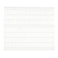 Panneau de clôture grillagée Blooma Louga blanc 198,5 x h.173 cm