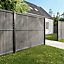 Panneau de clôture grillagée Blooma Louga gris 200 x h.173 cm